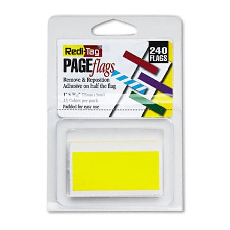 Redi-Tag Removable/Reusable Page Flags 13 Assorted Colors, 300PK RE32748